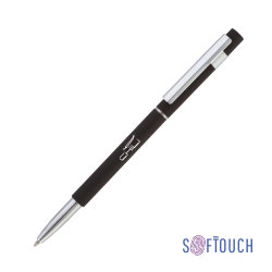 Ручка шариковая "Star", покрытие soft touch, черный