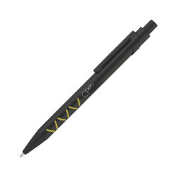 Ручка шариковая "Will", черный с желтым