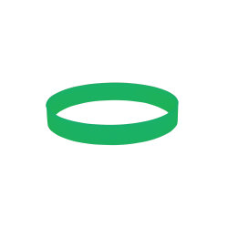 Силиконовое кольцо, зеленый