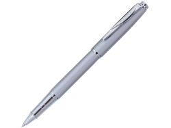 Ручка-роллер Pierre Cardin GAMME Classic со съемным колпачком, серебряный матовый/серебро