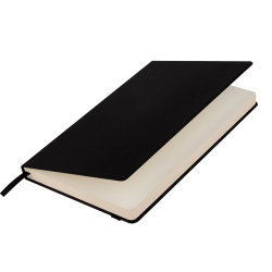 Ежедневник недатированный Marseille soft touch BtoBook, черный (без упаковки, без стикера)