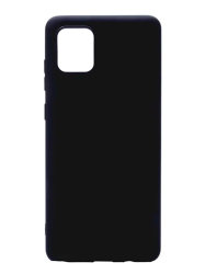 Силиконовый чехол черный Samsung Galaxy S10 Lite (2020)