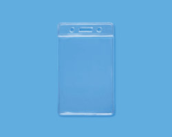 Вертикальный карман для бейджа BCL-119VТ  62х88 мм 50 шт (уценка,тонкий материал)