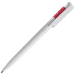 Ручка шариковая OCEAN (белый, красный)