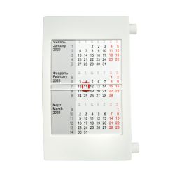 Календарь настольный на 2 года (белый)