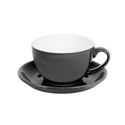 Чайная/кофейная пара CAPPUCCINO (черный)