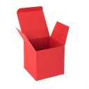 Коробка подарочная CUBE (красный)