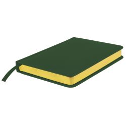 Ежедневник датированный на 2022 год Joy, А5,  темно-зеленый, белый блок, золотой обрез (тёмно-зелёный)