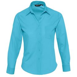 Рубашка женская EXECUTIVE 105 (бирюзовый)
