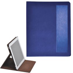 Чехол-подставка под iPAD "Смарт",  синий,  19,5x24 см,  термопластик, тиснение, гравировка  (синий)