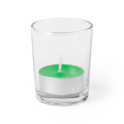 Свеча PERSY ароматизированная (яблоко) (зеленый)