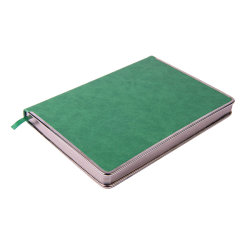 Ежедневник недатированный Montrose, формат А5, в линейку (зеленый)